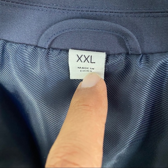 3.1 PHILLIP LIM target collab Women's Blazer Jacket Navy Sz XXL - Picture 3 of 5